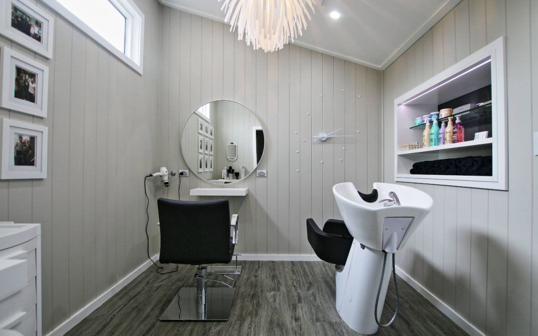 A Hairdresser’s Dream – Turning a Run Down Shed Into a Luxurious Salon